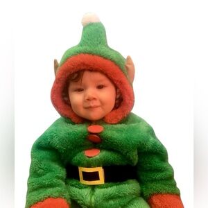 Adorable baby elf onsie (12 months)